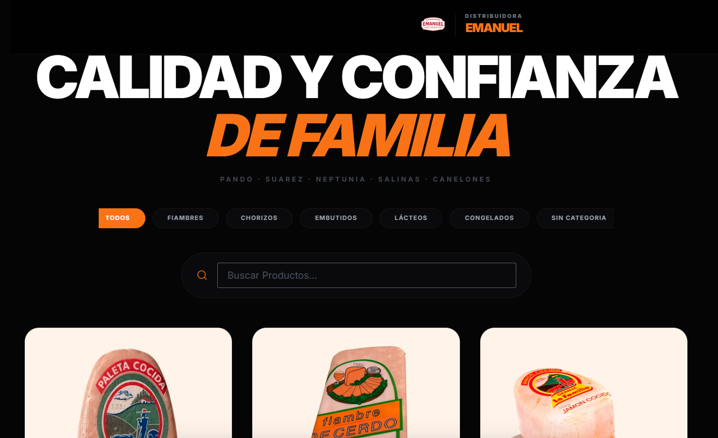 Catálogo visual